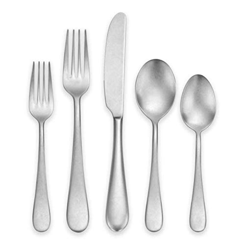 Oneida Myles 20 Piece Fine Flatware Set, Service for 4 Quality 18/10 Stainless